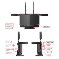 バッファロー Wi-Fi7 無線ルーター LAN親機 11be/ax/ac/n/a/g/b 5764+2882+688Mbp（直送品）