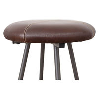 東谷 PC-19BR ハイスツール ブラウン 1個（直送品）