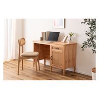 東谷 PM-515NA デスク ナチュラル 1台（直送品）