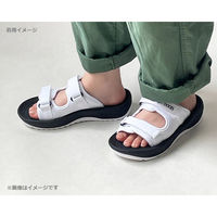 アサヒシューズ アウトドアプロダクツ 705SL ホワイト KF74541-25 1足　サンダル　医療用　ナース（直送品）