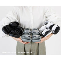 アサヒシューズ アウトドアプロダクツ 706SL ブラック KF74553-21 1足　サンダル　医療用　ナース（直送品）