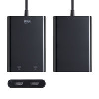 サンワサプライ  USB-HDMIディスプレイアダプタ(4K×2画面出力) USB-CVU3HD6（直送品）