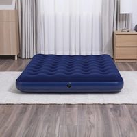 Bestway エアマット 1.91mX1.37mX22cm ネイビー 67002 1台（直送品）