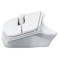 ナカバヤシ 高速スクロールBluetooth静音5ボタンBlueLEDマウス Nホワイト MUS-BKF165NW 1個