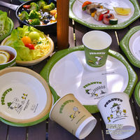 サンナップ ANDSCAPE ペーパーボウル スヌーピー 410ml 1袋（10個入）