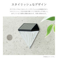 武田コーポレーション ウォールダイヤモンドカットソーラーライト KBDSL-01 1箱(12個入)（直送品）