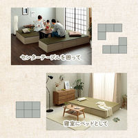 イケヒコ・コーポレーション 畳 ユニット 置き畳 小上がり 和室 和モダン 段ボール『小上がり段ボール』 1040150120429 1枚