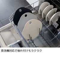 エヌ・エレファント ＆NE nikii カッティングボード 3P グリーン・ピンク・ベージュ 1個