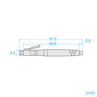 サンワサプライ  光ファイバファストLCコネクタ HKB-AC-FLCSM（直送品）