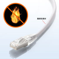 サンワサプライ  カテゴリ5eSTP LANケーブル（スリム、やわらか、ツメ折れ防止コネクタ） KB-SL5STPS-02W（直送品）