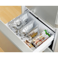 カワタキコーポレーション 保存に便利なアルミダブルチャック袋セット 1セット（S5枚・M5枚・L2枚入）