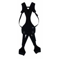 玉川衛材【ホルドン】モーションアシストジャケット S-Mサイズ (身長150 ～ 168 cm/男女兼用/BK) 腰 腰痛 負担軽減 (介護/作業等) 1個