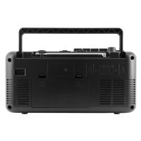 アイワマーケティングジャパン ラジオカセットプレーヤー ラジカセ 電池式 AM/FM(ワイドFM) GAA4-RCP0004(BK) 1台