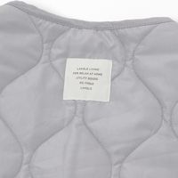 【LAKOLE/ラコレ】 ロングベスト グレー