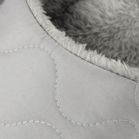 キルトルームシューズ グレー M（25～27.5cm） LAKOLE/ラコレ