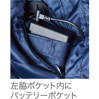 HOOH ヒートベスト 1099-20 ブラック M 村上被服 1着（直送品）