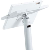 サンワサプライ 10.2インチiPad用 フロアスタンド 幅357×奥行260×高さ1073mm CR-LASTIP30W 1台（直送品）