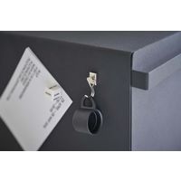 山崎実業 ブレッドケース タワー ブラック 774353 1個