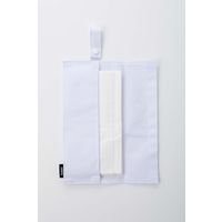 山崎実業 タタメル携帯ティッシュケース タワー ホワイト 774731 1個（直送品）