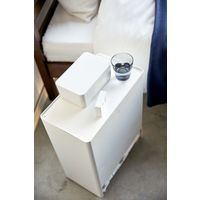 山崎実業 シニア&ベビー おむつストッカー タワー ホワイト 775035 1個（直送品）