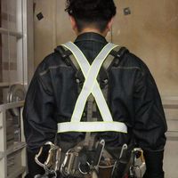 【安全ベスト】 小野商事 WS9021 リフレクティブベスト イエロー 1着