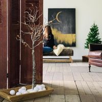 スパイス クリスマス LEDブランチツリー ブラウン Lサイズ RJXN3113BR 1個（直送品）