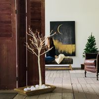 スパイス クリスマス LEDブランチツリー ホワイト Lサイズ RJXN3113WH 1個（直送品）