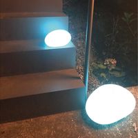 スパイス LEDソーラーイルミネーションライト リモコン付き ストーン Sサイズ SRLK1060 1個（直送品）