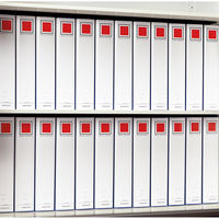 コクヨ　チューブファイル　エコツインR（間伐材使用）　A4タテ　とじ厚50mm　青　両開きパイプ式ファイル　フ-RTK650NB　1セット（5冊）