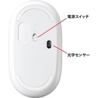 ワイヤレスマウス　無線　静音　3ボタン　中型サイズ　光学式　MA-WR187W　サンワサプライ　1個（直送品）
