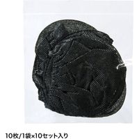 サンワサプライ 不織布マイクカバー MM-SPHMC1BK 1セット(100枚入)（直送品）