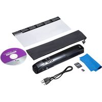 サンワサプライ ポータブルハンディスキャナ PSC-HS1BK 1個（直送品）