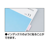 コクヨ はがきサイズで使い切りやすい<ふせんラベル>（12面・イエロー）KPC-PSF12-50Y 1袋（50枚入）