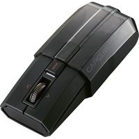 Bluetoothマウス 無線 ワイヤレス 静音マウス クリップ付 充電式 4ボタン 黒 M-CCP1BBBK エレコム 1個（直送品）