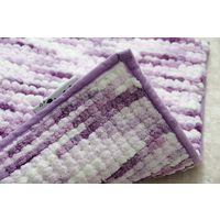 イケヒコ アヒルプレミアム バスマット 500×750mm パープル 1300210230501 1枚（直送品）