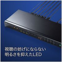 サンワサプライ マルチ入力対応6入力2出力HDMIマトリックス切替器 SW-UHD62MLT 1個（直送品）