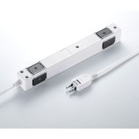 サンワサプライ 雷ガードタップ(2P・6個口・5m)・延長コード・マグネット2面付 TAP-SPWMG26-5 1個