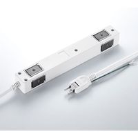 延長コード 電源タップ 5m 3P（ピン） 6個口 マグネット ホワイト TAP-SPWMG36-5 サンワサプライ 1個