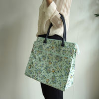 ミントン　ハドンホール　ロビン　マイバッグ（ヨコ型）　アイボリー JL1251_I 1個 川島織物セルコン（直送品）