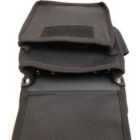 コヅチ 帆布腰袋 蓋付 WTV-200 1個