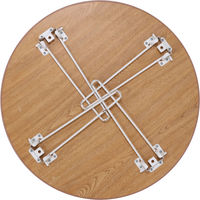 不二貿易 ローテーブル 丸 幅600×奥行600×高さ315mm ナチュラル 10872 1台（直送品）