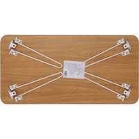 不二貿易 ローテーブル 幅800×奥行400×高さ310mm ナチュラル 10874 1台（直送品）