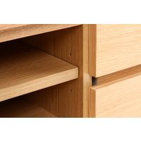 不二貿易 ＴＶ台 ノイエル 150 幅1500×奥行450×高さ305mm ナチュラル 12942 1台（直送品）