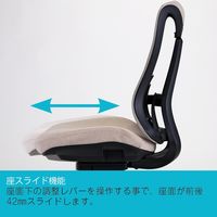 藤沢工業 TOKIO オフィスチェア OCV23HCF グレー OCV23HCF グレー 1脚（取寄品）