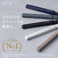 SALONIA（サロニア）　ストレートヘアアイロン ホワイト 24mm　SLー004SW I-ne