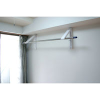 メテックス インスタハンガー ホワイトプラスチック ARIHAH12-WHB 1台（直送品）