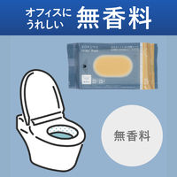 HibiFull ヒビフル 流せるトイレのお掃除シート 大判厚手 無香料 1セット（1パック（12枚入×2）×24） コクヨ