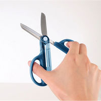 クツワ キャップ一体こどもハサミ(ネイビー) SS122NB 1個（直送品）