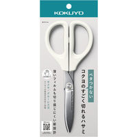 コクヨ はさみ サクサ グルーレス刃 ホワイト ハサミ HSM-PA100W 1本