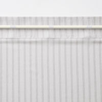 無印良品 再生ポリエステル使い ノンプリーツカーテン 幅１００×丈１０５ｃｍ用 グリーンストライプ 1セット（1枚×2） 良品計画